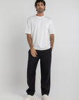 Black Wide Leg Linen Pants