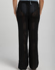 Women`s Black Knitted Pants