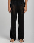 Women`s Black Knitted Pants