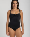 Black Antibes One Piece