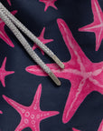 Mini Pink Starfish Swim Shorts
