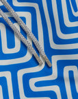 Blue Maze Swim Shorts