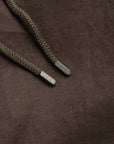 Dusty Taupe Linen Shorts