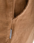 Men`s Pecan Linen Pants