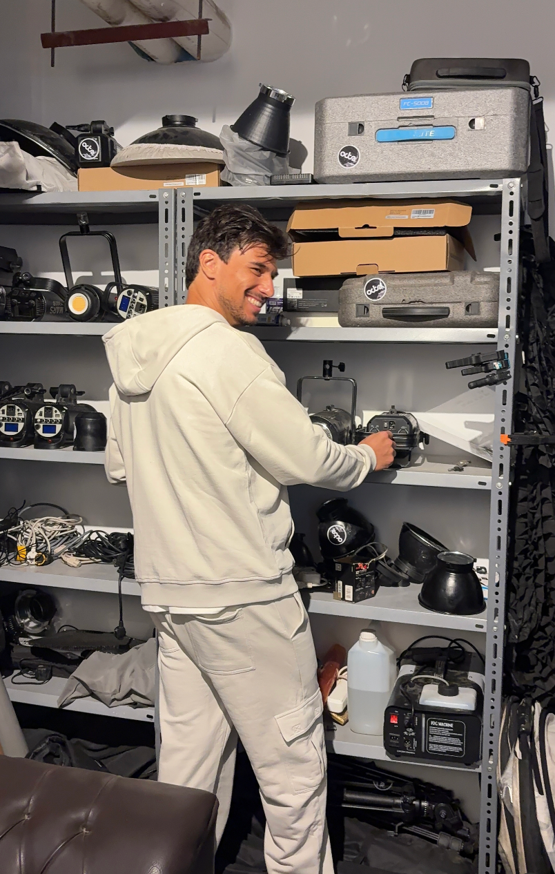 Off White Cargo Sweatpants