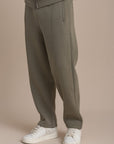 Olive Lined Sweatpants