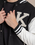 Black Varsity Jacket