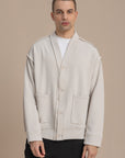 Off-White Textured Cardigan