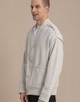 Off-White Textured Cardigan