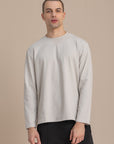 Grey Long Sleeve Premium T-Shirt