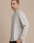 Grey Long Sleeve Premium T-Shirt