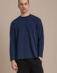 Navy Long Sleeve Premium T-shirt