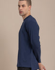 Navy Long Sleeve Premium T-shirt