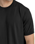 Black Knitted T-Shirt