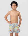 Mini Seaside Scribbles Swim Shorts