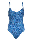 Blue Tribal Tie Dye One Piece