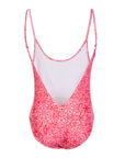 Coral Tribal Tie Dye One Piece