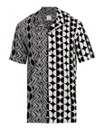 Two Tone Geometric Shirt