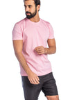 Rose Mercerised Cotton T-shirt