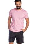 Rose Mercerised Cotton T-shirt