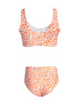 Tangerine Blossom Bikini Top