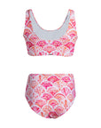 Coral Bloom Bikini Top
