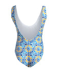 Blue Arabesque One Piece