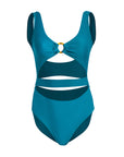 Serena Mosaic Blue One Piece