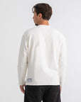 White Long Sleeve Pocket T-Shirt