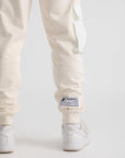 Unisex Ivory Cargo Sweatpants