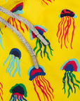 yellow jellyfish swim shorts