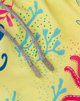 yellow octopus swim shorts
