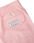 Solid Pink Swim Shorts (4 Way Stretch)