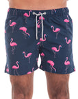 Navy Flamingos