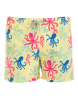 yellow octopus swim shorts