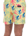 yellow octopus swim shorts