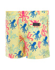 yellow octopus swim shorts