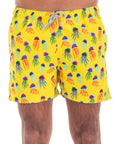 yellow jellyfish swim shorts
