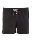Solid Black Swim Shorts (4 Way Stretch)