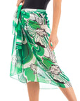 Floral Forest Sarong Wrap