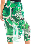Floral Forest Sarong Wrap