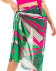 Retro Forest Sarong Wrap