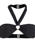 Black Malibu Bikini Top