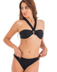 Black Malibu Bikini Bottom