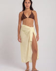 Butter textured sarong wrap