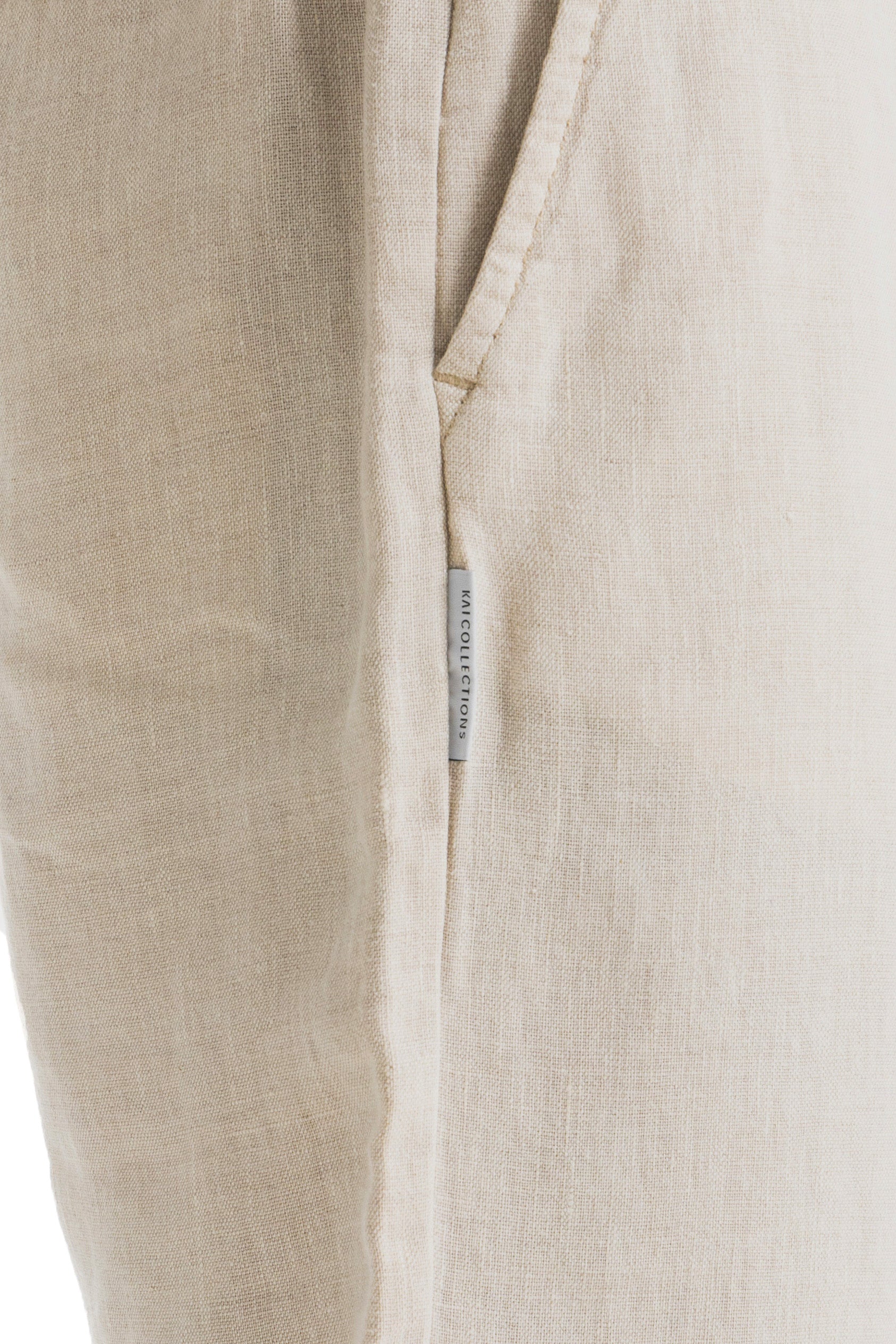 Beige Linen Short