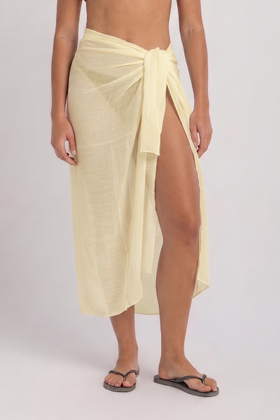 Butter textured sarong wrap