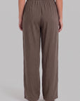 Women's Taupe Tencel Pants