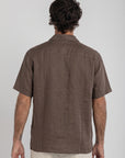 Dusty Taupe Cuban Linen Shirt