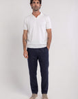 Ivory Italian Knit Polo